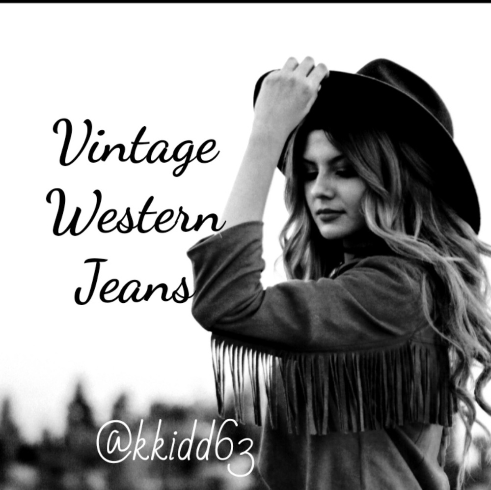 Keep following my closet for Vintage Western Jeans